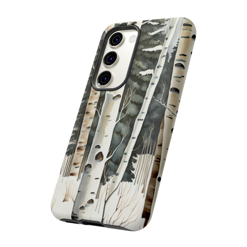 Winter Aspen Trunks - Impact Resistant Phone Case